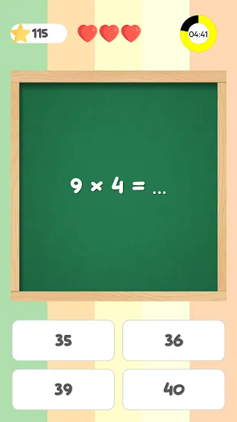 Math Quiz  [МОД Бесконечные деньги] Screenshot 4