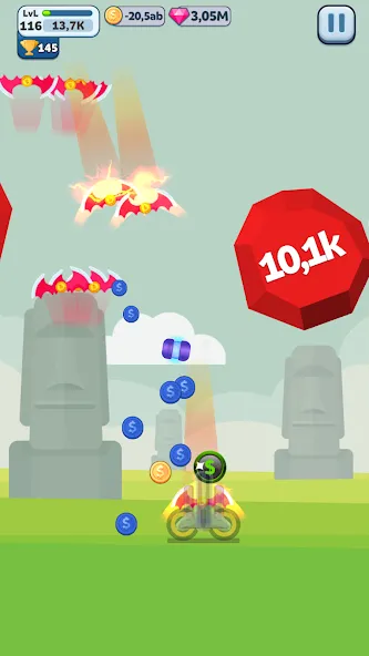 Ball Blast Cannon blitz mania (Балл Бласт Кэннон блиц мания)  [МОД Все открыто] Screenshot 3