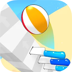 Скачать взломанную Ball Up: Knife Racing (Болл Ап)  [МОД Все открыто] - последняя версия apk на Андроид