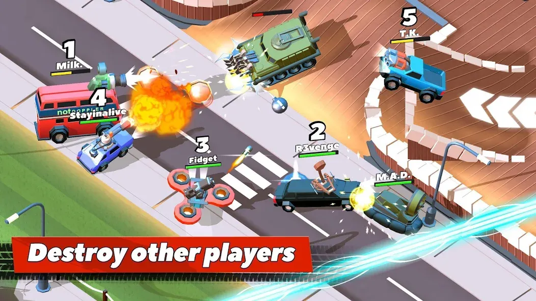 Crash of Cars (Краш оф Карс)  [МОД Бесконечные деньги] Screenshot 1