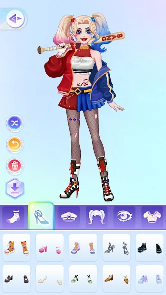 YoYa: Dress Up Fashion Girl (ЙоЯ)  [МОД Меню] Screenshot 2