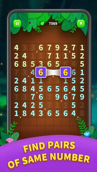 Number Match - Ten Pair Puzzle (Намбер Матч)  [МОД Меню] Screenshot 1