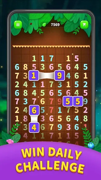 Number Match - Ten Pair Puzzle (Намбер Матч)  [МОД Меню] Screenshot 4