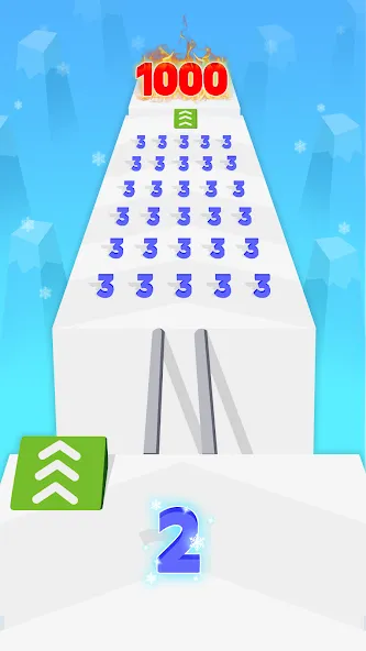 Number Merge: Run Master 3D (Намбер Мердж)  [МОД Бесконечные монеты] Screenshot 4