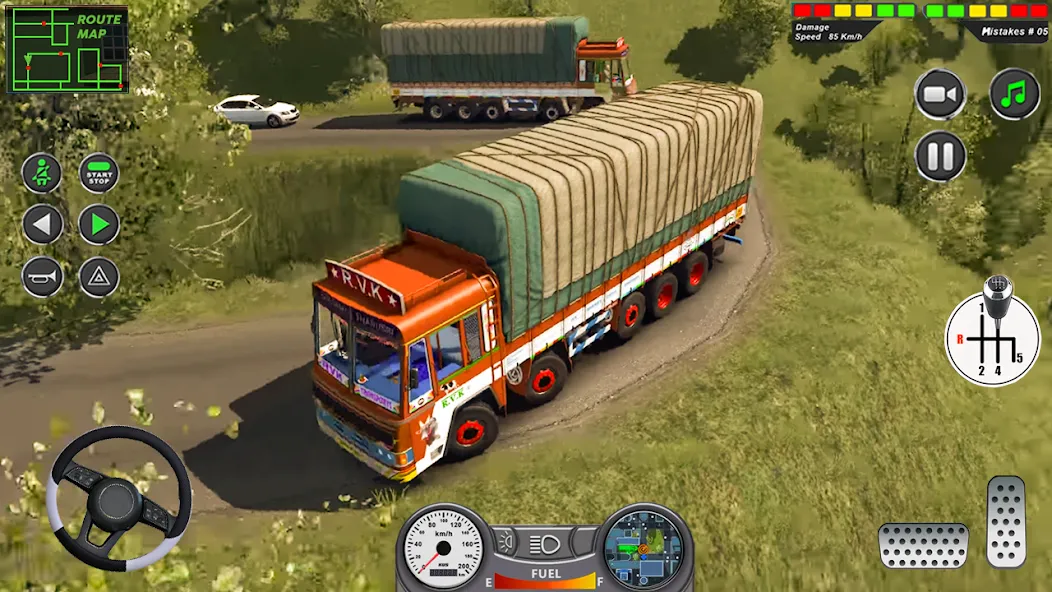 Indian Heavy Truck Delivery 3D  [МОД Unlimited Money] Screenshot 3