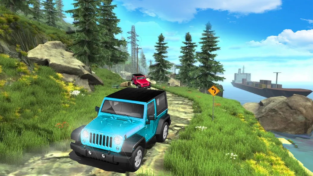 4X4 Offroad SUV Driving Games  [МОД Бесконечные деньги] Screenshot 3