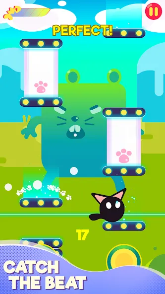 Cringe the Cat - Music Game  [МОД Unlocked] Screenshot 1