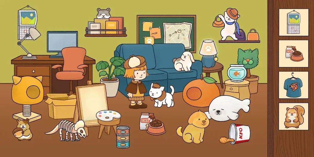 Find Hidden Cats—Detective Mio  [МОД Unlimited Money] Screenshot 5