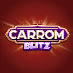 Взломанная Carrom Blitz: Win Rewards (Карром Блиц)  [МОД Menu] - полная версия apk на Андроид