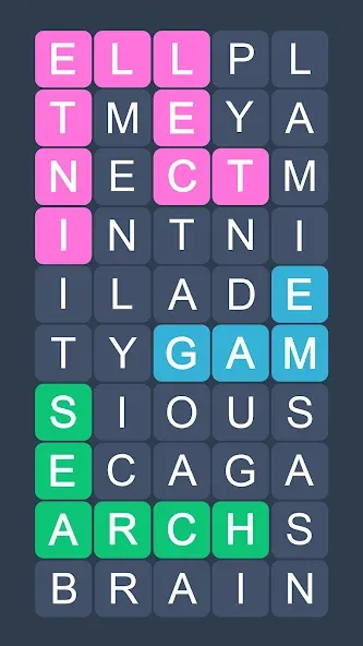 Word Search - Evolution Puzzle  [МОД Меню] Screenshot 1