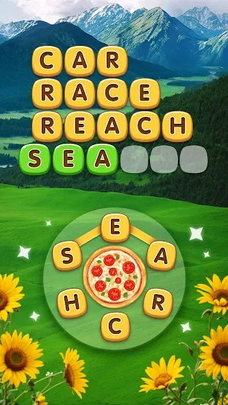 Word Pizza - Word Games  [МОД Меню] Screenshot 1