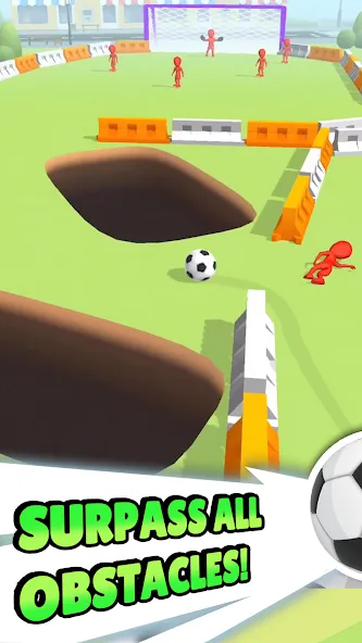 Crazy Kick! Fun Football game  [МОД Unlocked] Screenshot 4