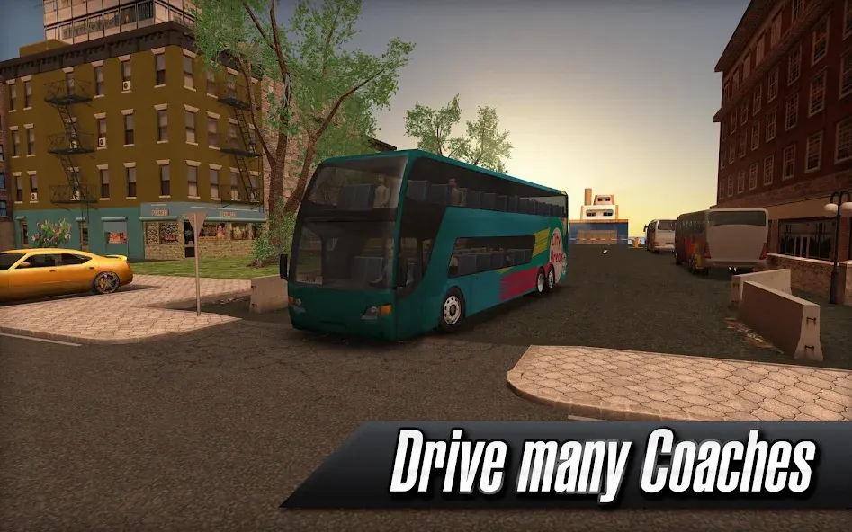 Coach Bus Simulator (Коуч Бас Симулятор)  [МОД Все открыто] Screenshot 3