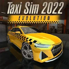 Взломанная Taxi Sim 2022 Evolution (Такси Сим 2020)  [МОД Много монет] - последняя версия apk на Андроид