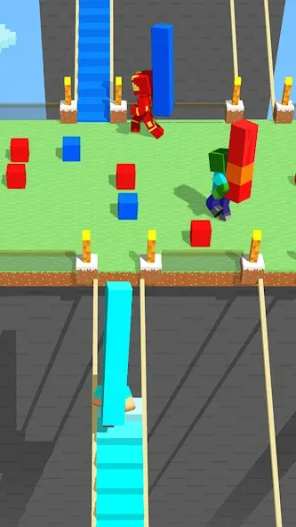 Craft Bridge Race (Крафт Бридж Рейс)  [МОД Unlimited Money] Screenshot 5