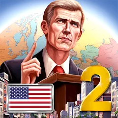 Скачать взломанную MA 2 – President Simulator  [МОД Все открыто] - последняя версия apk на Андроид