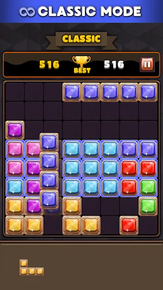 Block Puzzle 8x8 (Блокголоволомка 88)  [МОД Бесконечные деньги] Screenshot 4