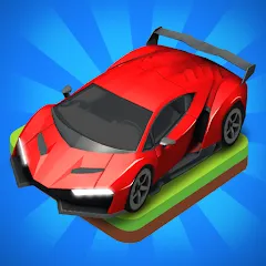 Взлом Merge Car - Idle Merge Cars (Мердж Кар)  [МОД Unlocked] - стабильная версия apk на Андроид