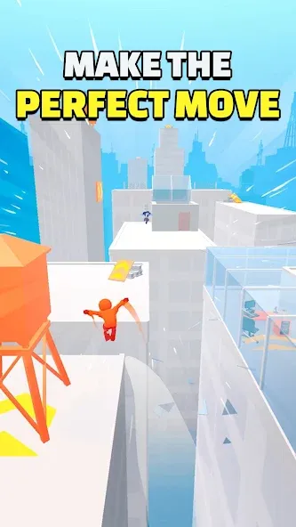 Parkour Race - FreeRun Game (Паркур Рейс)  [МОД Unlocked] Screenshot 1