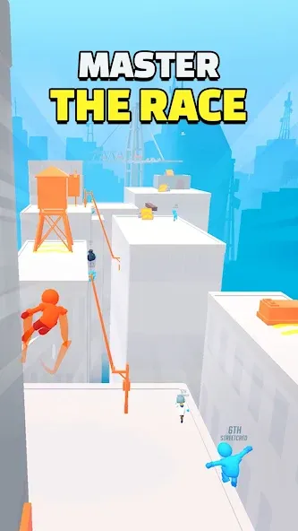 Parkour Race - FreeRun Game (Паркур Рейс)  [МОД Unlocked] Screenshot 3