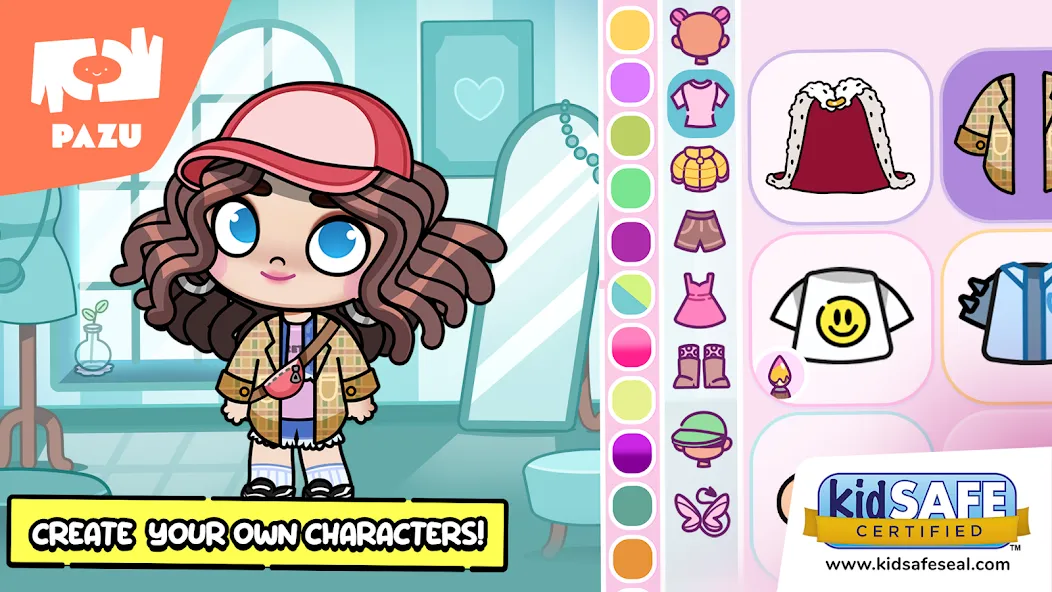 Avatar Maker Dress up for kids  [МОД Бесконечные деньги] Screenshot 1