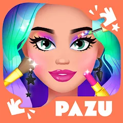 Скачать взломанную Makeup Girls: Dress up games  [МОД Много монет] - последняя версия apk на Андроид