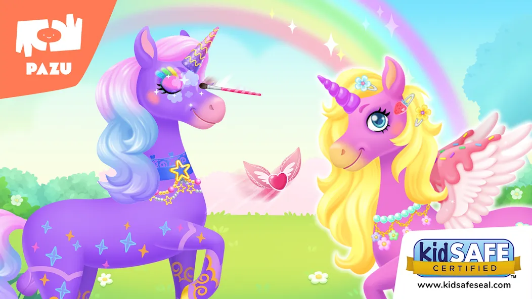 My Unicorn dress up for kids  [МОД Unlimited Money] Screenshot 1