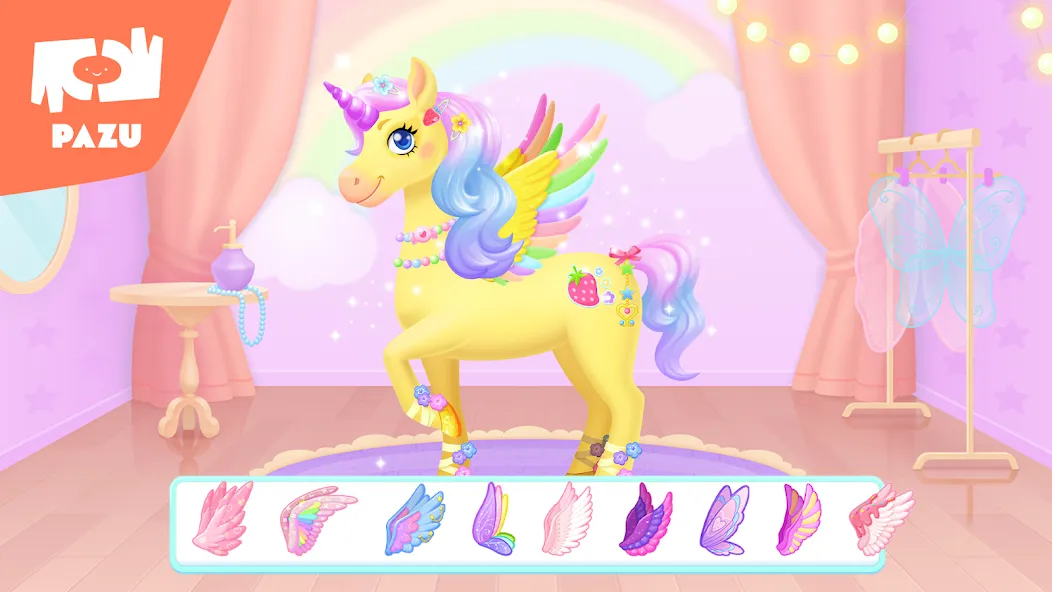 My Unicorn dress up for kids  [МОД Unlimited Money] Screenshot 4