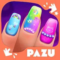 Взломанная Girls Nail Salon - Kids Games  [МОД Unlocked] - полная версия apk на Андроид