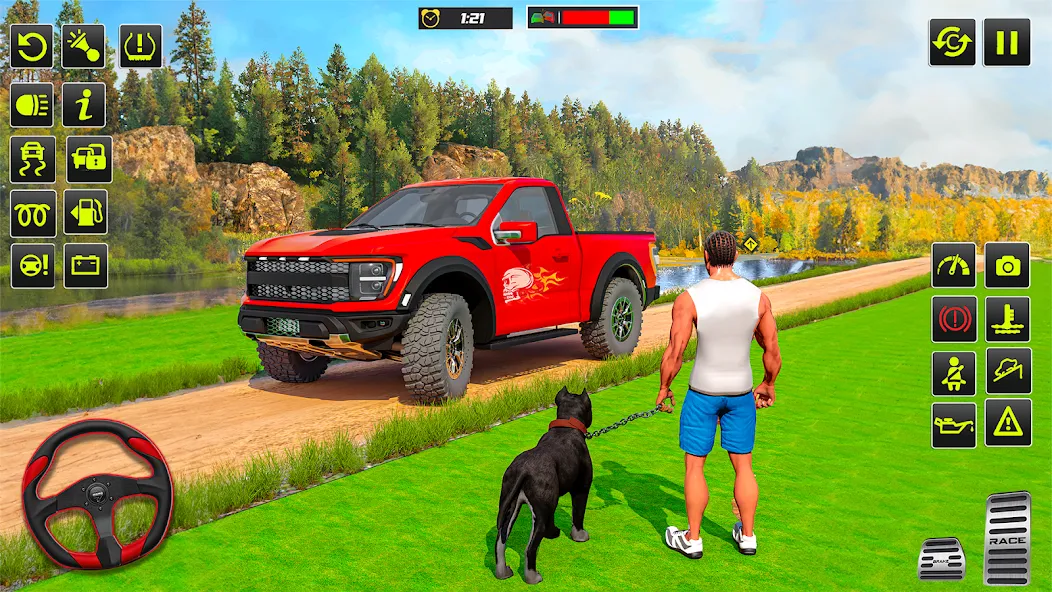 Offroad 4x4 Jeep Driving Game  [МОД Menu] Screenshot 1