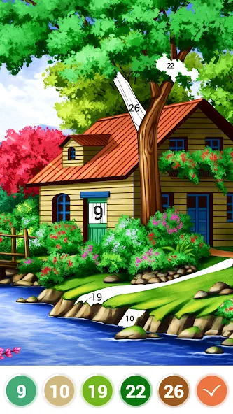 Art Coloring - Color by Number  [МОД Unlimited Money] Screenshot 3