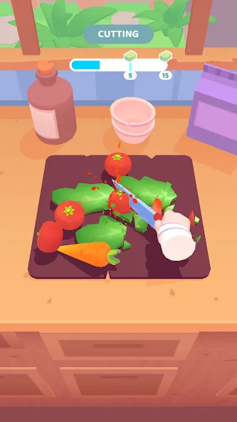 The Cook - 3D Cooking Game (Зе Кук)  [МОД Mega Pack] Screenshot 1