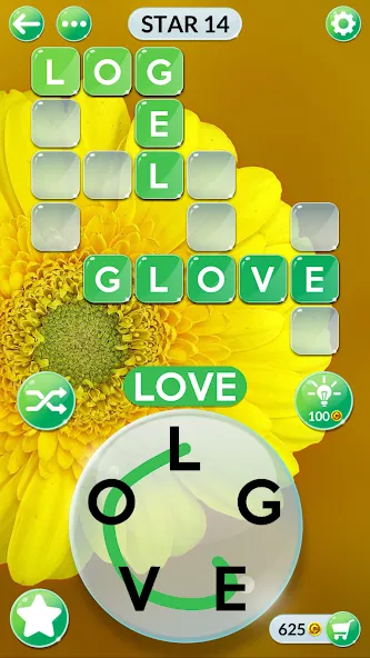 Wordscapes In Bloom (Вордскейпс Ин Блум)  [МОД Все открыто] Screenshot 1