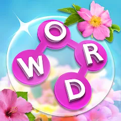 Скачать взломанную Wordscapes In Bloom (Вордскейпс Ин Блум)  [МОД Все открыто] - полная версия apk на Андроид