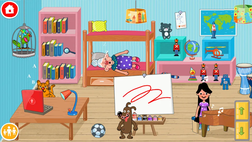 Pepi House: Happy Family (Пепи Хаус)  [МОД Много монет] Screenshot 4