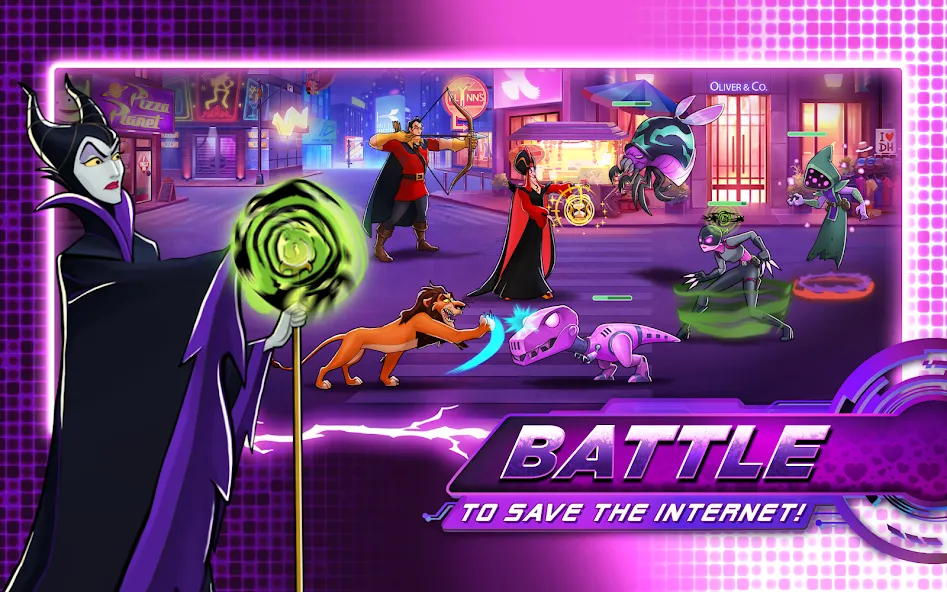 Disney Heroes: Battle Mode (Дисней Хироус)  [МОД Menu] Screenshot 1