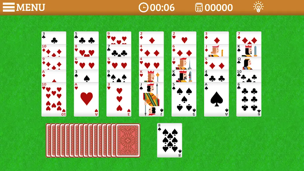 Golf Solitaire Multi CardsGame (Гольф Солитер Мульти КардсГейм)  [МОД Unlocked] Screenshot 2