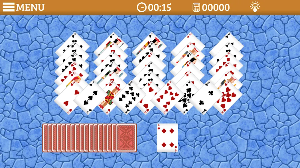 Golf Solitaire Multi CardsGame (Гольф Солитер Мульти КардсГейм)  [МОД Unlocked] Screenshot 3