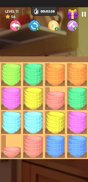 Bowl Sort Bonanza (Боул Сорт Бонанза)  [МОД Unlimited Money] Screenshot 5