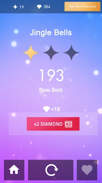 Piano Music Tiles Hot song (Пиано Мэджик Тайлз Хот сонг)  [МОД Много монет] Screenshot 5