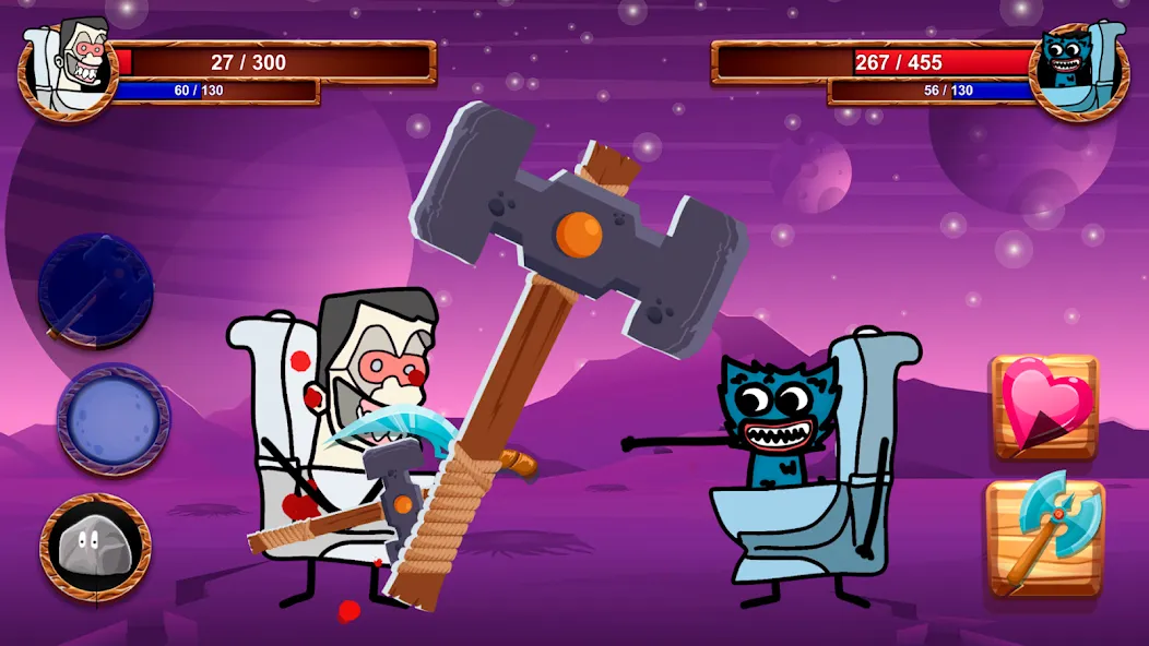 Cartoon Battle  [МОД Unlimited Money] Screenshot 2