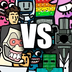 Скачать взломанную Cartoon Battle  [МОД Unlimited Money] - стабильная версия apk на Андроид