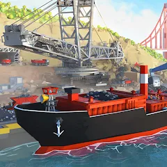 Взлом Port City: Ship Tycoon (Порт Сити)  [МОД Menu] - последняя версия apk на Андроид