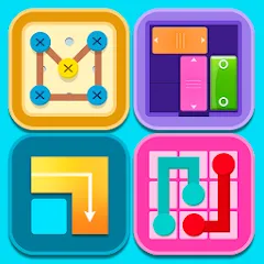 Взломанная Puzzle Games Collection game  [МОД Все открыто] - полная версия apk на Андроид