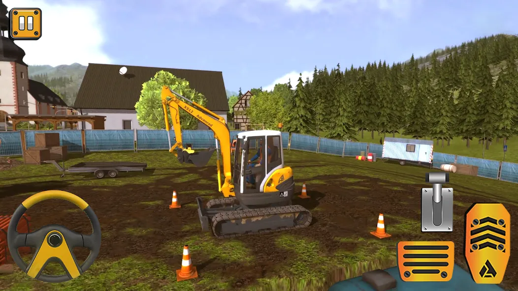 Construction City Simulator (Конструкция Сити Симулятор)  [МОД Меню] Screenshot 3