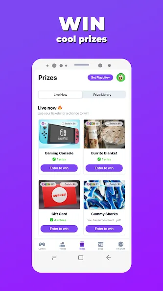 Playbite - Play & Win Prizes (Плейбайт)  [МОД Много монет] Screenshot 4