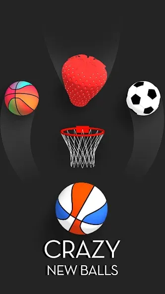 Dunk Stroke-3D Basketball (Дунк Строк)  [МОД Бесконечные деньги] Screenshot 3