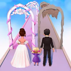 Взлом Family Town: Match-3 Makeover (Фэмили Таун)  [МОД Все открыто] - полная версия apk на Андроид