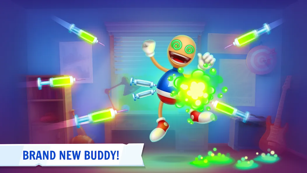 Kick the Buddy: Forever (Кик зе Бадди)  [МОД Unlocked] Screenshot 1