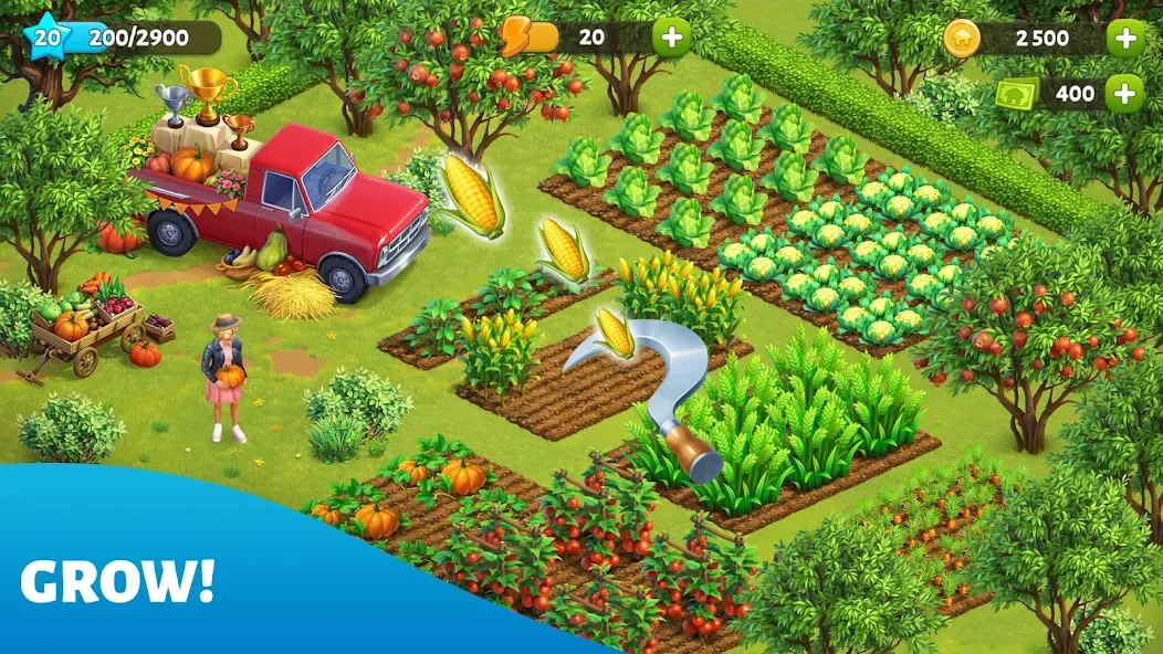 Spring Valley: Farm Game (принг Вэлли)  [МОД Много денег] Screenshot 4